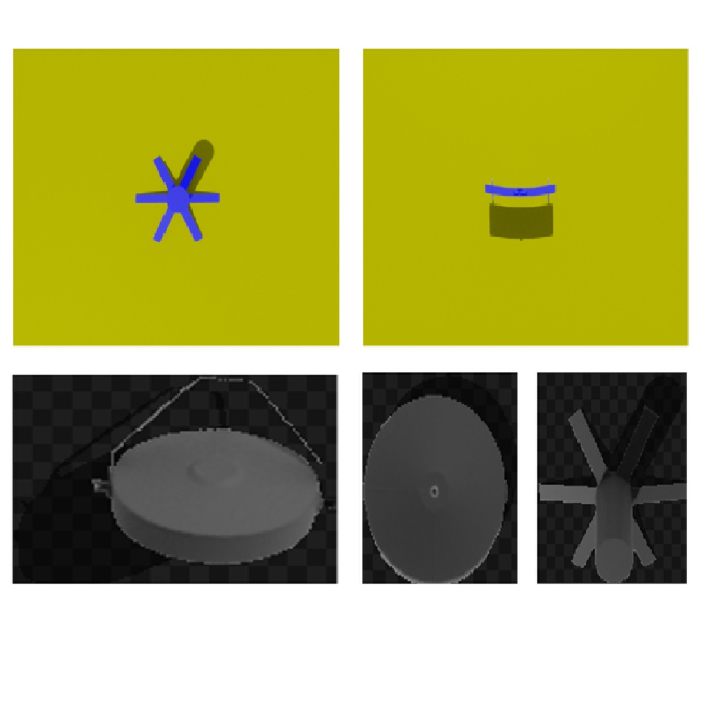 Improving explosive hazard detection with simulated and augmented data for an unmanned aerial system