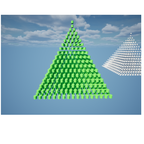 LLM-based TypeScript generation and asset management for procedural synthesis of scenes and data for AI